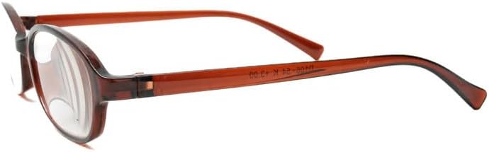Daiso Oval Reading Glasses - Plus 3.0 - Red - Image 2